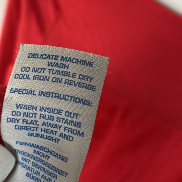 Boden Red 3/4 Sleeve Blouse, Size 4 - Picture 6 of 6